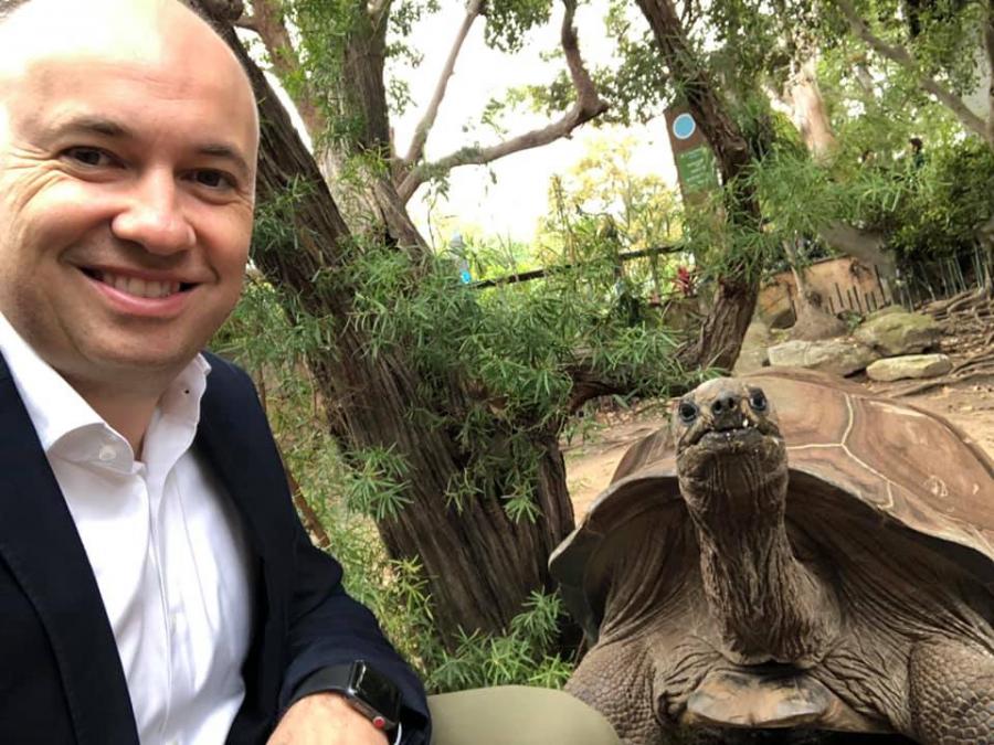 Matt Kean MP attends Taronga Zoo