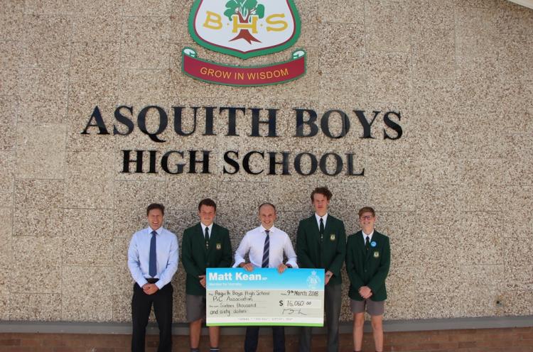 Cool change for Asquith Boys High School