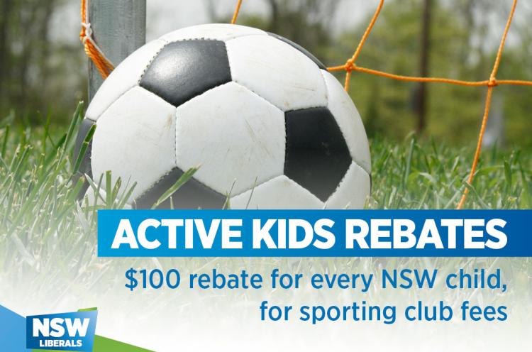 Active Kids Rebate