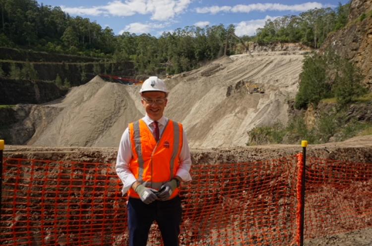 HORNSBY QUARRY REACHES HALF WAY POINT