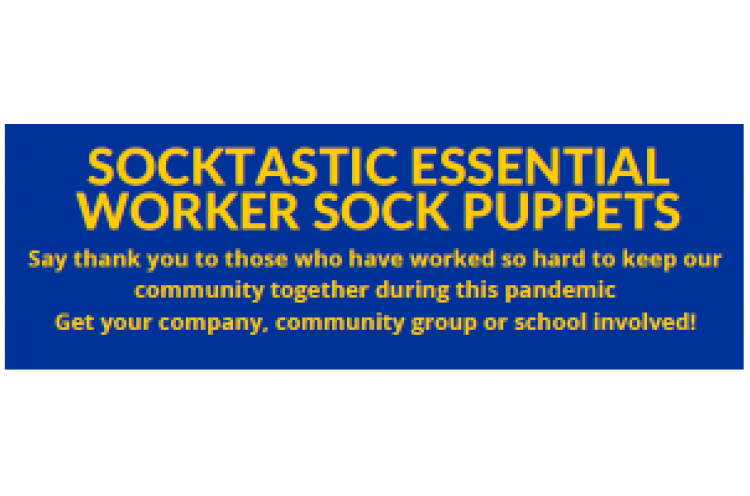 Socktastic Essential Worker Sock Puppets