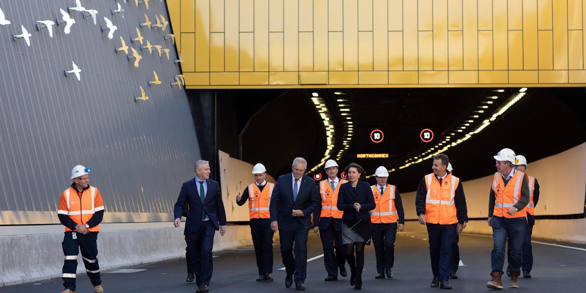 First end-to-end drive through NorthConnex Tunnel