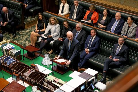 Matt Kean speaks in Parliament