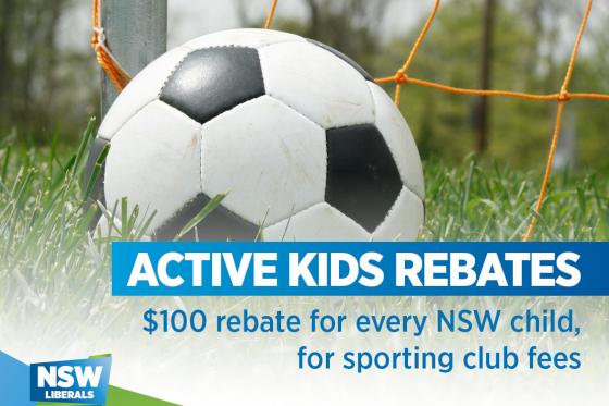 Active Kids Rebate
