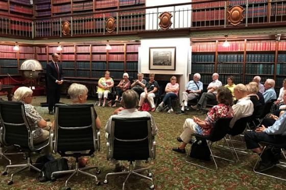 ASQUITH MIXED PROBUS VISITS STATE PARLIAMENT