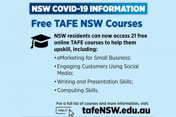 Free TAFE NSW courses 