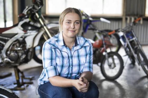 Amber Thomas who suffered severe injuries in a Quad Bike accident appears in safety campaign