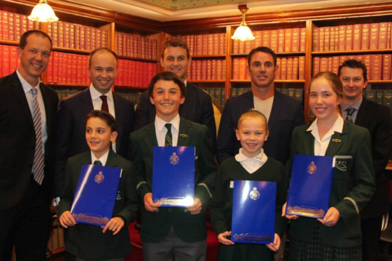 Pacific Hills Students visit The Hon. Matt Kean MP in State Parliament