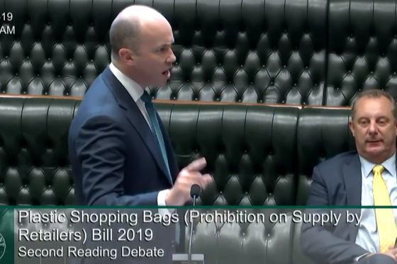 Minister Kean in NSW Parliament 